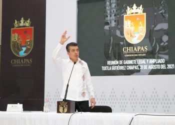 Destaca Rutilio Escandón respaldo de AMLO para atender necesidades prioritarias de Chiapas