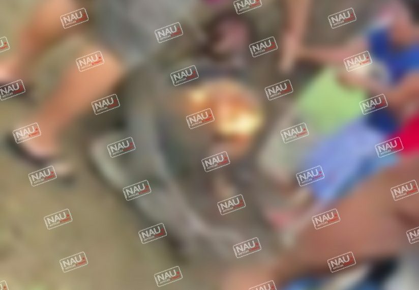 Detienen a presunto asaltante y le prenden fuego.