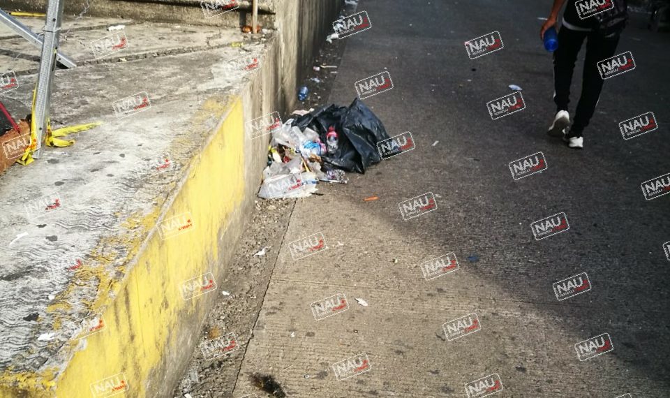 No aguantan a migrantes que venden en la 10ª norte.