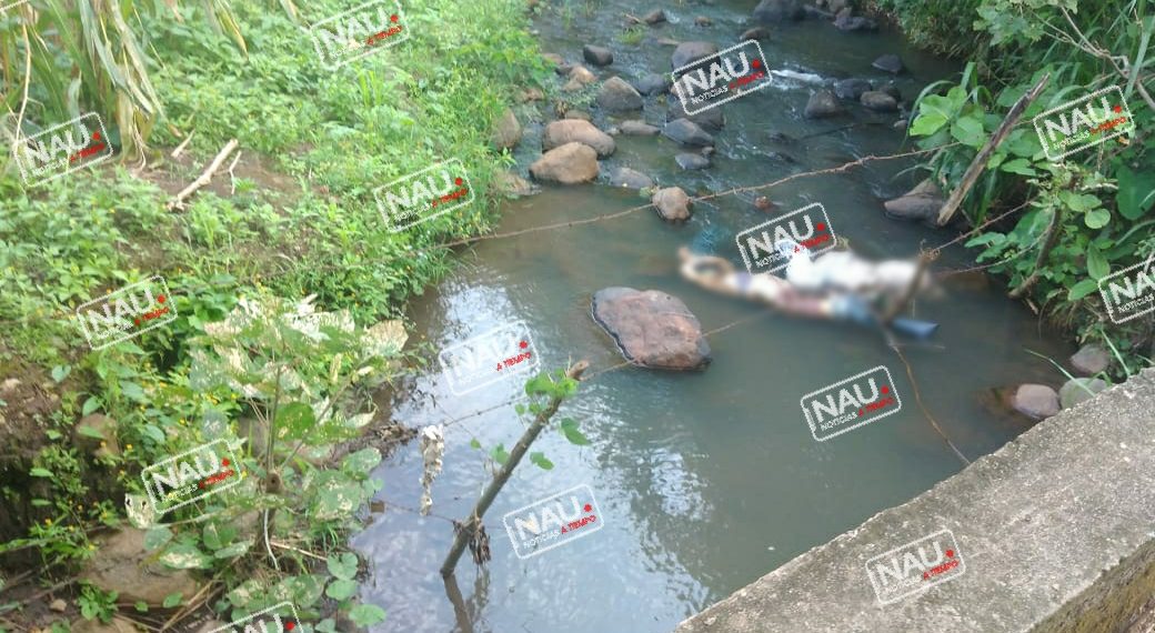 Asesinan a una pareja los amarran de pies y manos, los embolsaron y tiraron en el Río Cucharon.