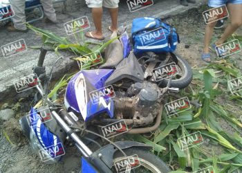 Muere motociclista que se accidentó en Frontera Hidalgo.