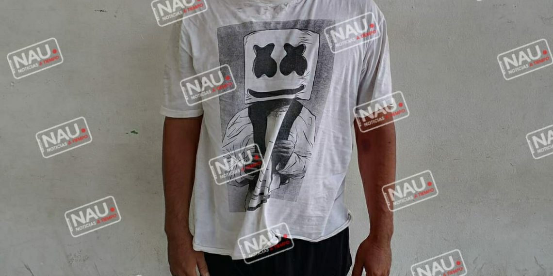 Detienen a presunto distribuidor de droga en Álvaro Obregón.