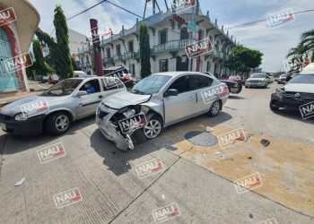 Chocaron en el crucero de la central Sur y 12 oriente poniente.