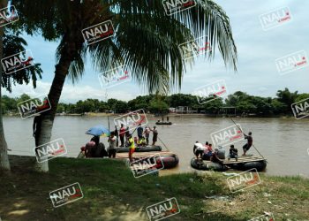 Sin vigilancia en el río Suchiate por Tecún Uman.