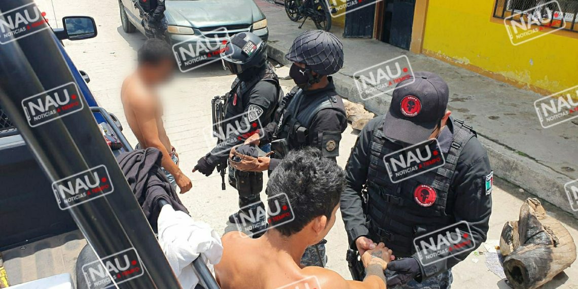 Operativo sorpresa del grupo antipandillas deja 8 detenidos.