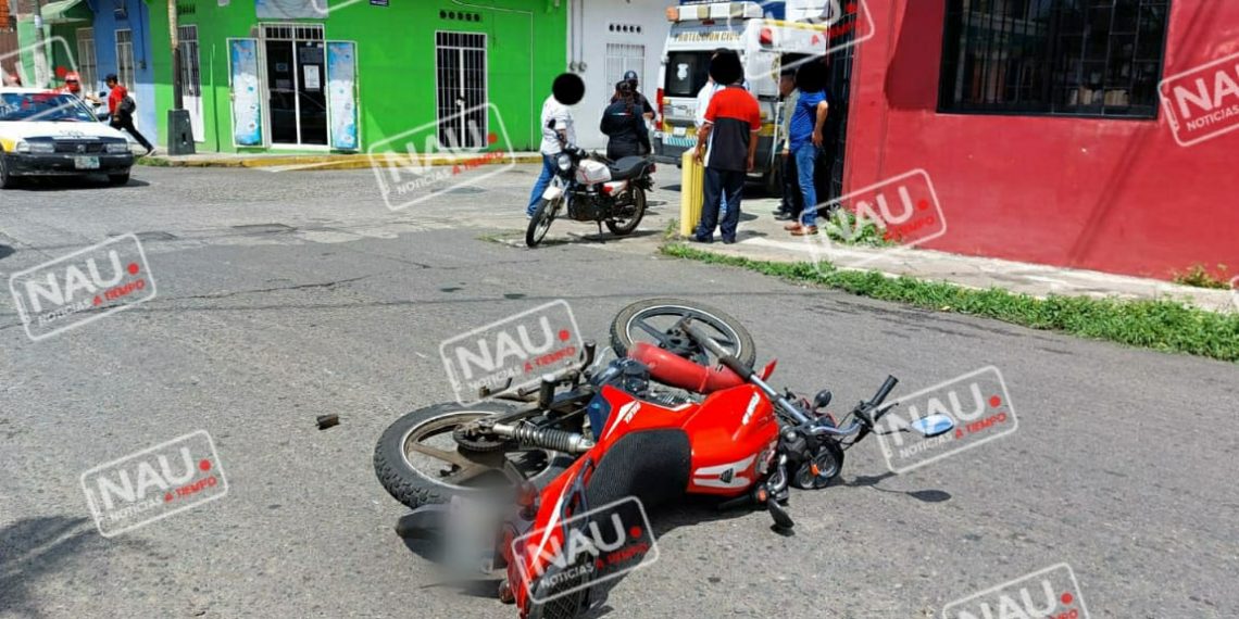 Duelo de motocicletas.