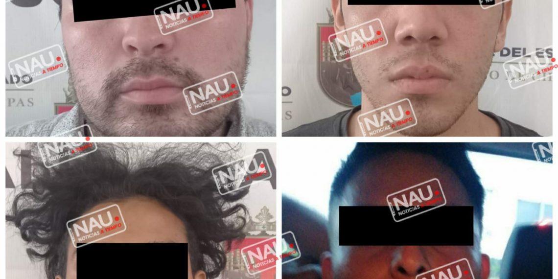 Detiene FGE a los Objetivos Prioritarios  42, 43, 44 y 45 por Secuestro en Chiapas.