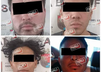 Detiene FGE a los Objetivos Prioritarios  42, 43, 44 y 45 por Secuestro en Chiapas.