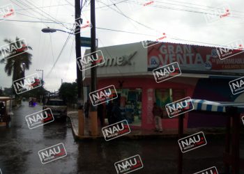 Asaltan tienda COMEX de Tuxtla Chico.