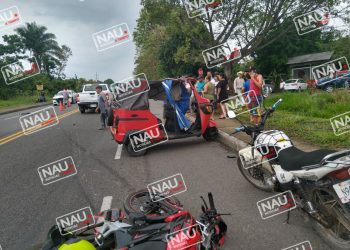 Moto triciclos y tuc tuc se apropian de vías federales en la frontera sur ante omisión de PF.