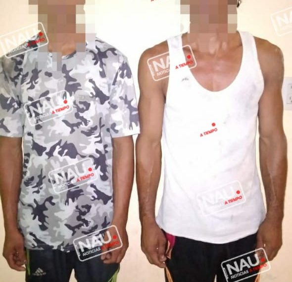 Detienen a presuntos roba motocicletas.