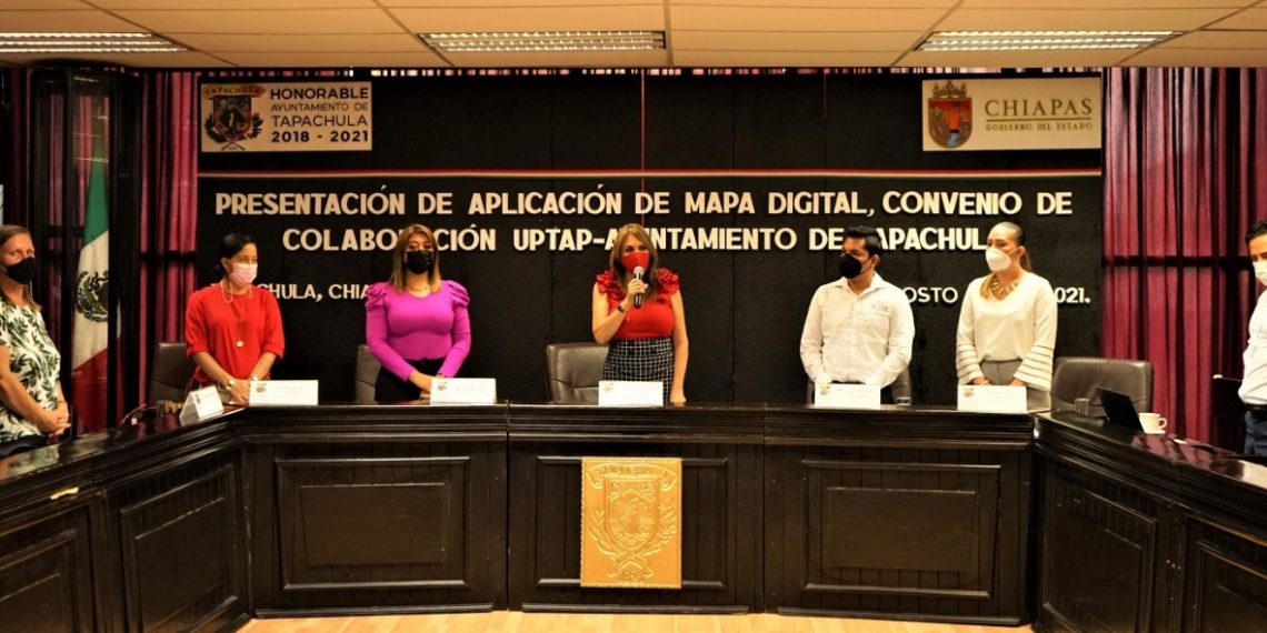 Ayuntamiento De Tapachula Y UPTAP Presentan Aplicación De Mapa Digital Turístico