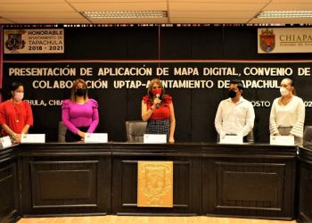 Ayuntamiento De Tapachula Y UPTAP Presentan Aplicación De Mapa Digital Turístico