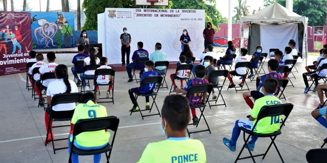 Ayuntamiento De Tapachula Conmemora El Día Internacional De La Juventud