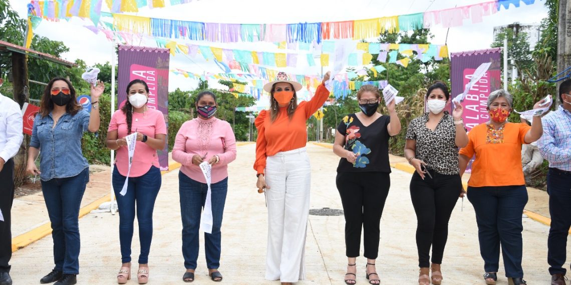 CON MODERNAS VIALIDADES, AYUNTAMIENTO DE TAPACHULA LLEVA BIENESTAR A LAS FAMILIAS DE LUMIJÁ Y LA CIMA