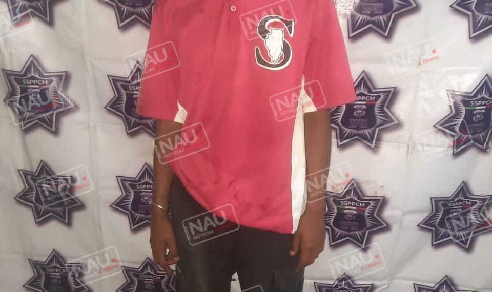 Pregunto MS 13 detenido con chimba y dos cartuchos