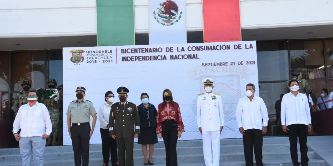 AYUNTAMIENTO CONMEMORA BICENTENARIO DE LA CONSUMACIÓN DE LA INDEPENDENCIA NACIONAL