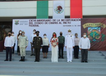 AYUNTAMIENTO DE TAPACHULA CONMEMORA 197 ANIVERSARIO DE LA FEDERACIÓN DE CHIAPAS A MÉXICO