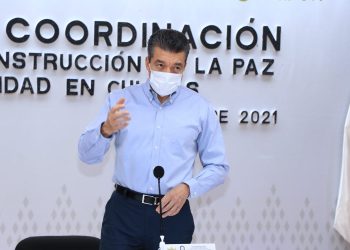 Rutilio Escandón pide a jóvenes que motiven a familiares a vacunarse contra el COVID-19