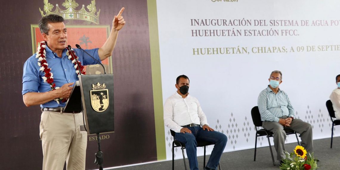 Impulsamos obras para garantizar el derecho de acceso al agua limpia: Rutilio Escandón