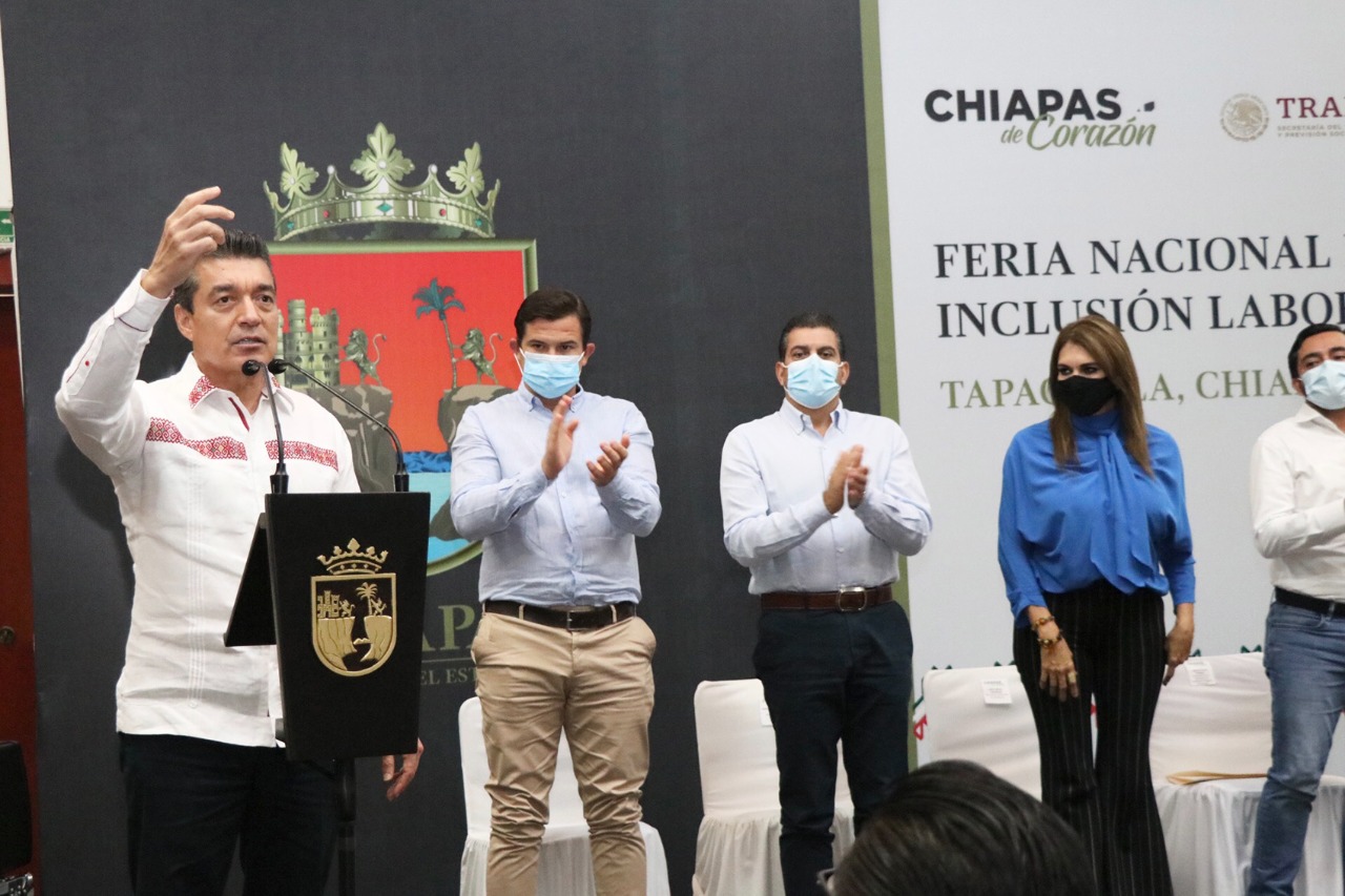 Rutilio Escandón inaugura Feria Nacional del Empleo para Jóvenes e  Inclusión Laboral 2021, en Tapachula - NAU Noticias A Tiempo Universales
