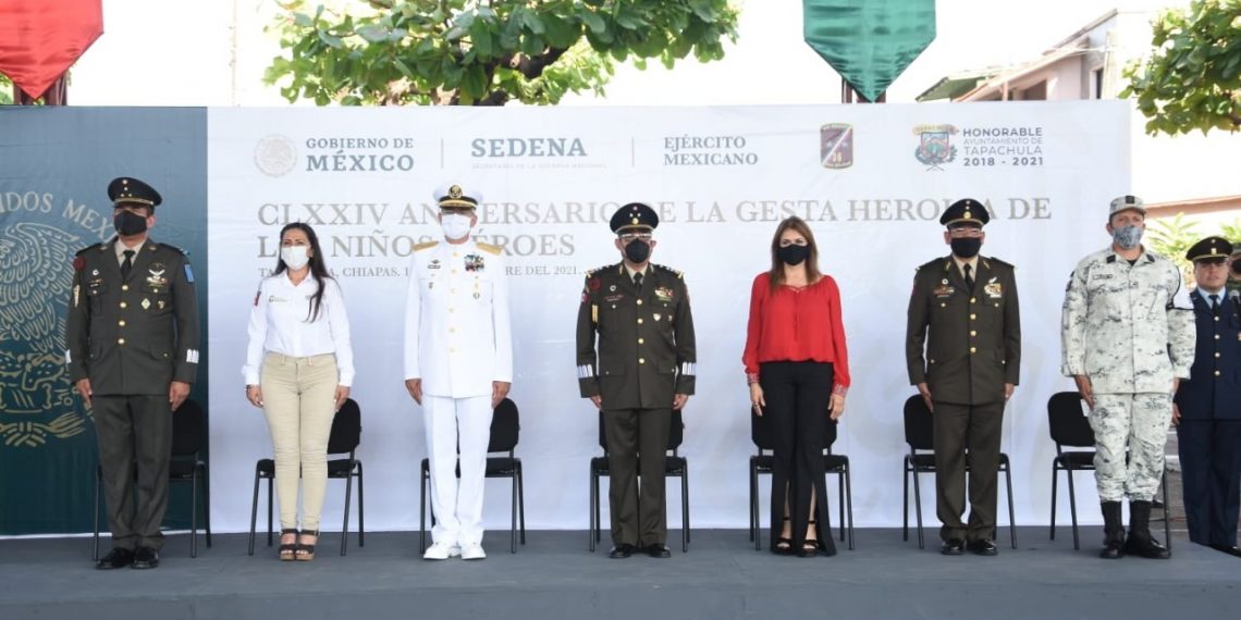CONMEMORA AYUNTAMIENTO EL 174 ANIVERSARIO DE LA GESTA HERÓICA DE LOS NIÑOS HÉROES DE CHAPULTEPEC