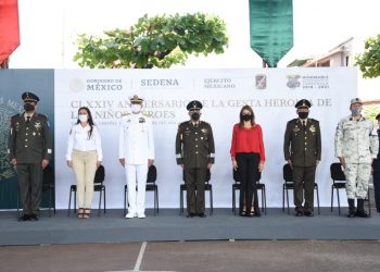 CONMEMORA AYUNTAMIENTO EL 174 ANIVERSARIO DE LA GESTA HERÓICA DE LOS NIÑOS HÉROES DE CHAPULTEPEC