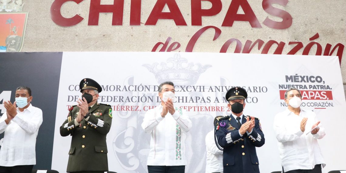 La Federación de Chiapas a México muestra la voluntad de un pueblo democrático: Rutilio Escandón