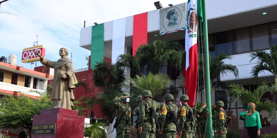 CELEBRA AYUNTAMIENTO DE TAPACHULA 211 ANIVERSARIO DEL INICIO DE LA INDEPENDENCIA DE MÉXICO