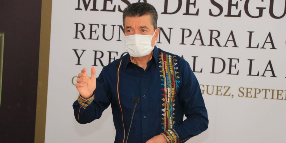 Desde Comitán de Domínguez, Rutilio Escandón pide tomar precauciones ante tormenta tropical no. 31