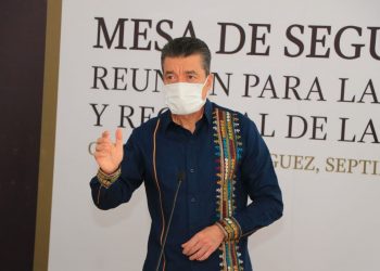 Desde Comitán de Domínguez, Rutilio Escandón pide tomar precauciones ante tormenta tropical no. 31