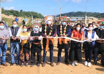 En Las Margaritas, inaugura Rutilio Escandón el parque “Tatik Sebastián” del ejido Jerusalén