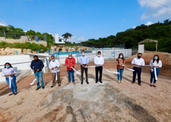 Rutilio Escandón inaugura el Sistema de Tratamiento de Aguas Residuales de Berriozábal