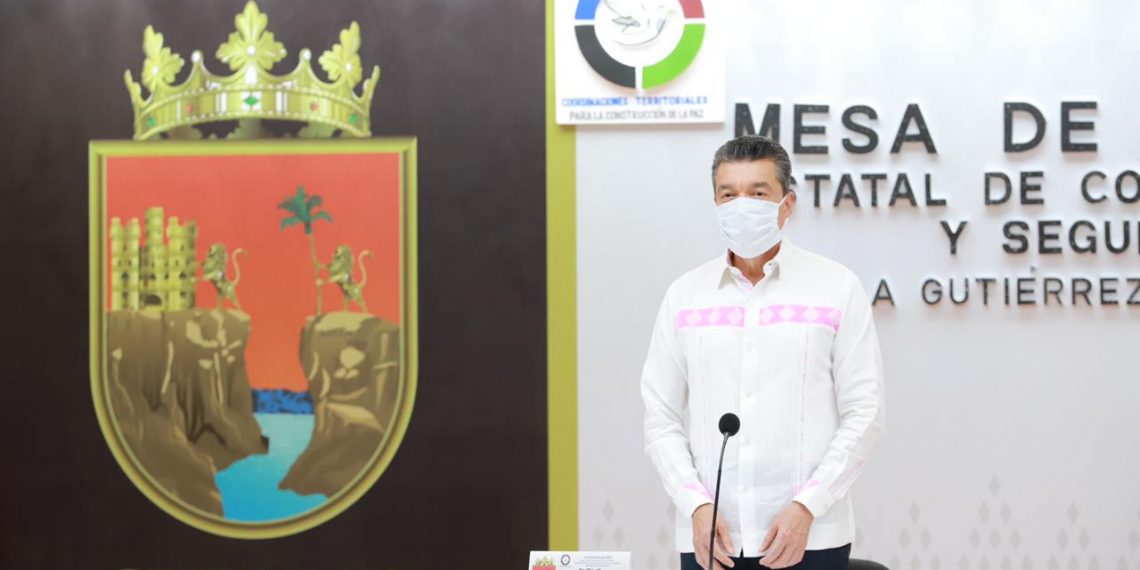 Exhorta Rutilio Escandón a no bajar la guardia ante el COVID-19 y acudir a vacunarse