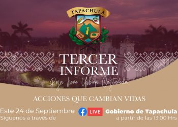 ROSA IRENE URBINA CASTAÑEDA PRESENTARÁ TERCER INFORME DE GOBIERNO ESTE VIERNES
