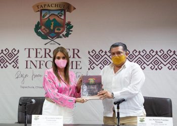 ENTREGA ROSY URBINA TERCER INFORME DE GOBIERNO
