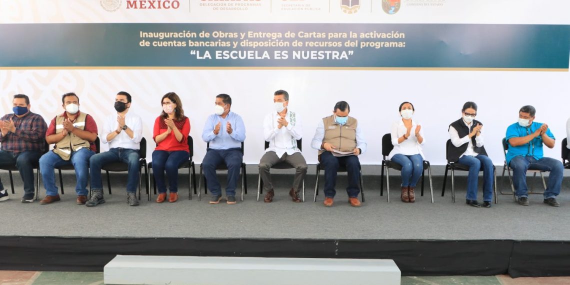 Junto al gobierno de AMLO, fortalecemos la infraestructura educativa: Rutilio Escandón