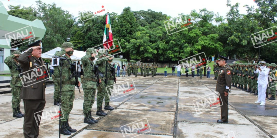 Presentan a nuevo comandante de la 36 zona militar en Tapachula.