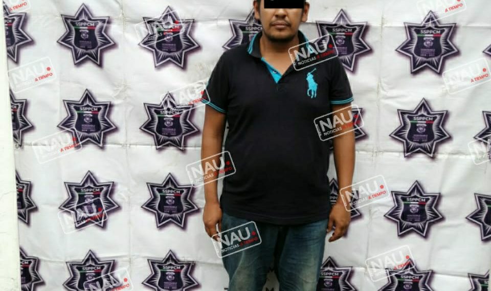 Detienen a mexicano por amenazar de muerte a una hondureña.