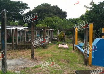 Roban láminas de camposanto en Mapastepec.