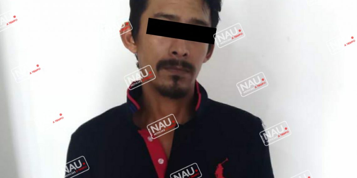 Detienen a una persona con marihuana en Cacahoatán.