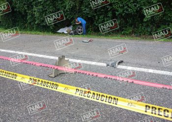 Muere motociclista al hacer corte de circulación a conductor de un vehículo en la carretera costera.