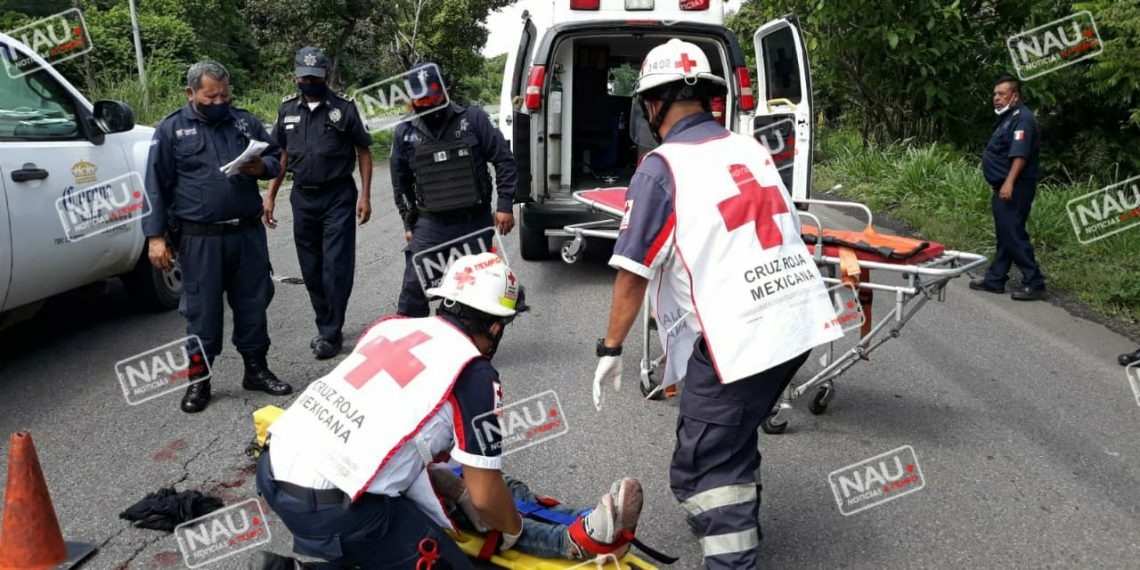 Atropellado por vehículo no identificado.