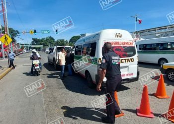 Se dieron un besito por alcance