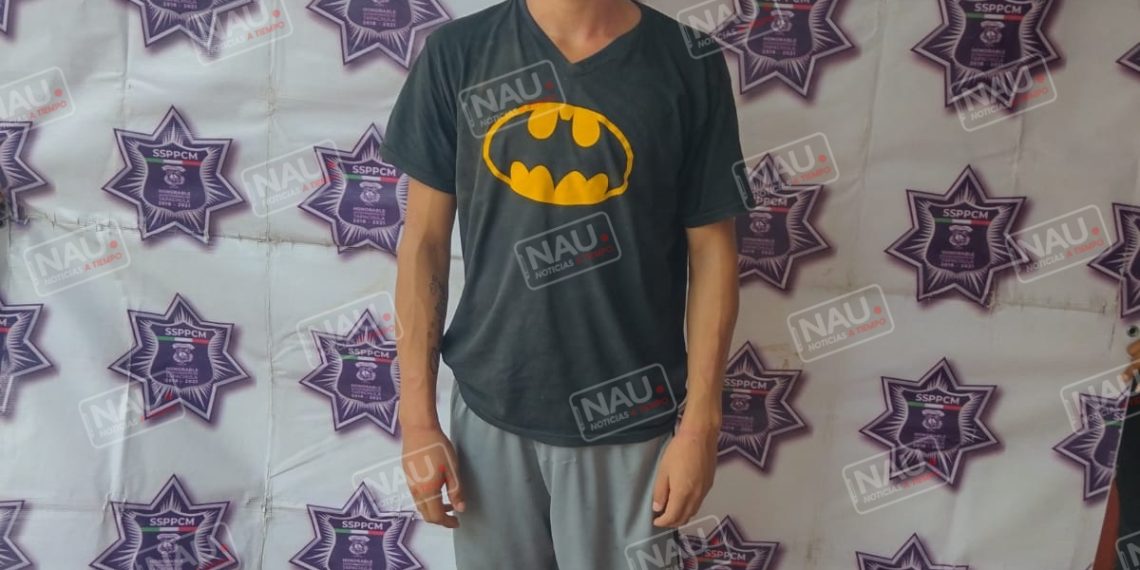 Detienen a sujeto por golpear a su pareja