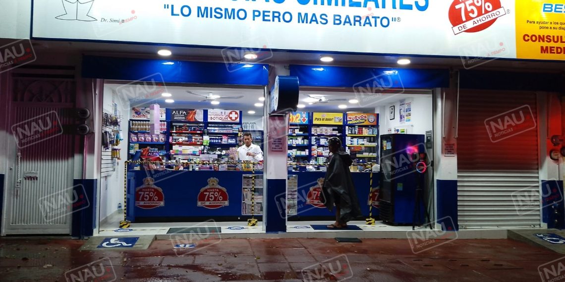 Asaltan Farmacias Similares