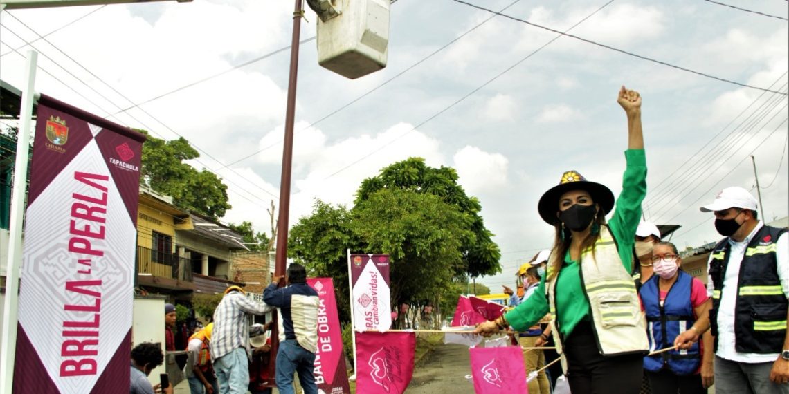 BRILLA LA PERLA, CON EL INICIO DE DOS OBRAS DE ALUMBRADO EN 16 DE SEPTIEMBRE Y CALCÁNEO BELTRÁN