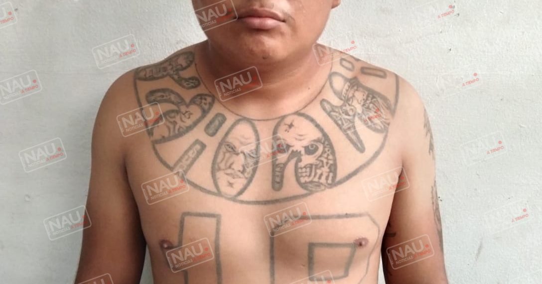 Detienen a barrio 18 con orden de aprehensión