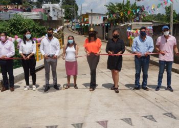 COMO ACTO DE INICIO DE LA NUEVA ADMINISTRACIÓN 2021-2024, SE INAUGURÓ EL PUENTE VEHICULAR DE LA COLONIA JARDINES DEL CHIAPAS