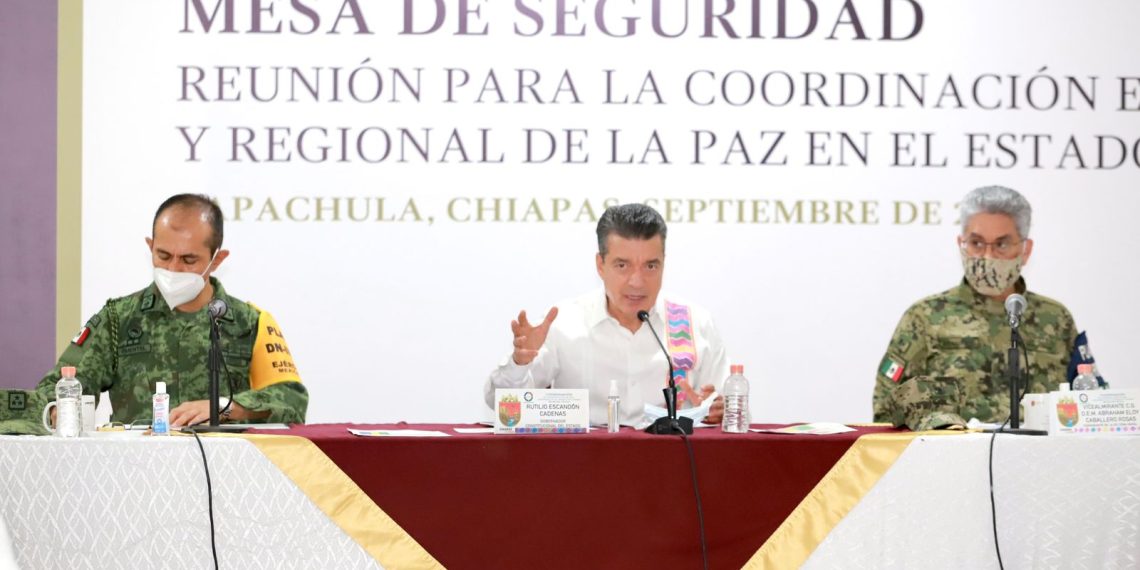 Desde Tapachula, Rutilio Escandón reitera el llamado a mayores de 18 años a vacunarse contra COVID-19